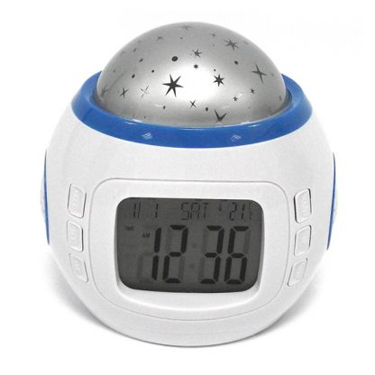 Купить Часы будильник с проектором звездного неба в Москве по недорогой цене