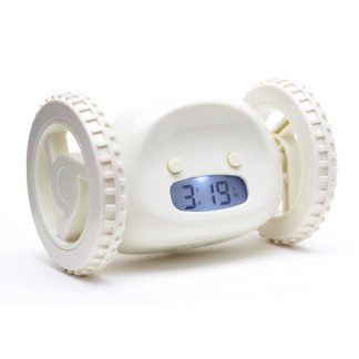 Купить Убегающий будильник Alarm Clocky Run - белый в Москве по недорогой цене