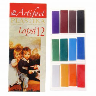 Купить Пластика - полимерная глина набор LAPSI 12 классических цветов