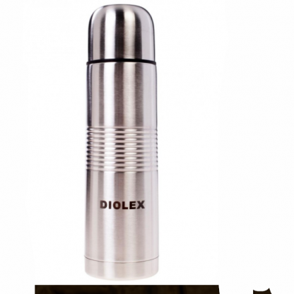 Купить Термос Diolex с узким горлом c ребристой поверхностью на корпусе 500 мл DXW-500-1 в Москве по недорогой цене