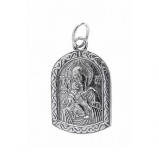 Купить Нательная икона Владимирская икона Божией Матери в Москве по недорогой цене