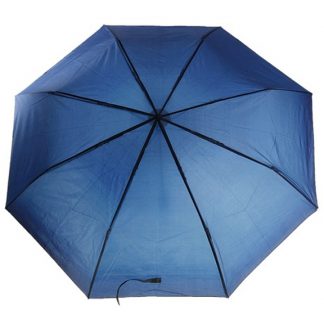 Купить Зонт складной механический - темно-синий в Москве по недорогой цене