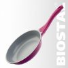 Купить Сковорода Biostal 20см - лиловый/серый Bio-FP-20 в Москве по недорогой цене