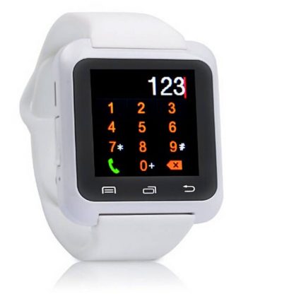 Купить Умные часы Smart Watch U80 - белые в Москве по недорогой цене