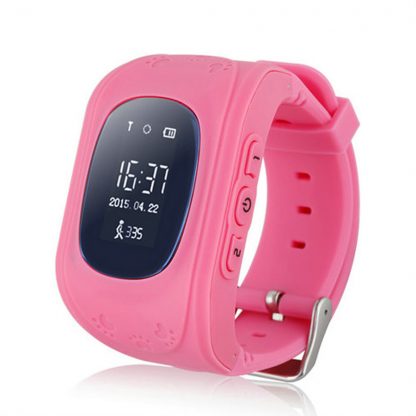 Купить Детские часы GPS трекер Smart Baby Watch Q50 - розовые в Москве по недорогой цене