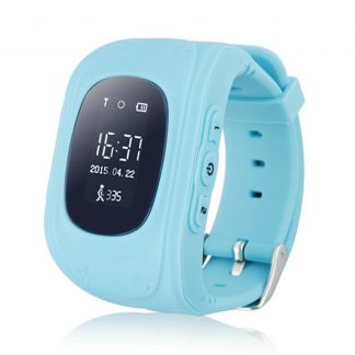 Купить Детские часы GPS трекер Smart Baby Watch Q50 - синие в Москве по недорогой цене