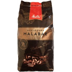 Купить Кофе «Monsooned Malabar» line DeLuxe жареный в зернах 1 кг Melitta 658 в Москве по недорогой цене