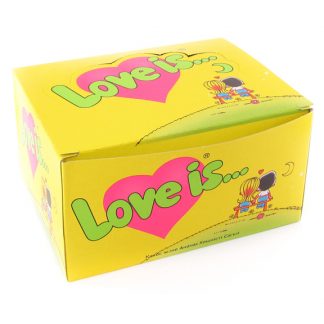 Купить Жвачка Love is - кокос-ананас (блок 100 шт) в Москве по недорогой цене