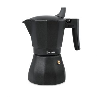 Купить Гейзерная кофеварка 6 чашек Kafferro Rondell RDS-499 в Москве по недорогой цене