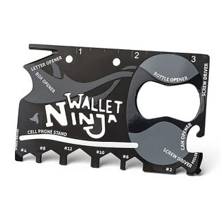 Купить Мультитул Wallet Ninja - 18 инструментов в Москве по недорогой цене