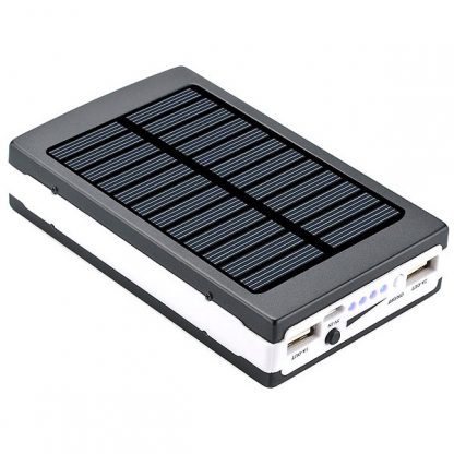 Купить Solar Power Bank 20000 mAh - аккумулятор на солнечной батарее в Москве по недорогой цене