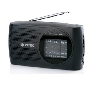Купить Радиоприемник Vitek VT-3587 BK VT-3587(BK) в Москве по недорогой цене