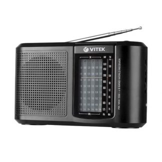 Купить Радиоприемник Vitek VT-3590 BK VT-3590(BK) в Москве по недорогой цене