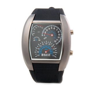 Купить Часы Спидометр - популярные LED часы в Москве по недорогой цене