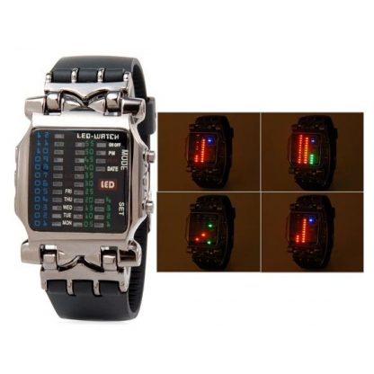 Купить Брутальные LED часы - японский дизайн «Краб» в Москве по недорогой цене