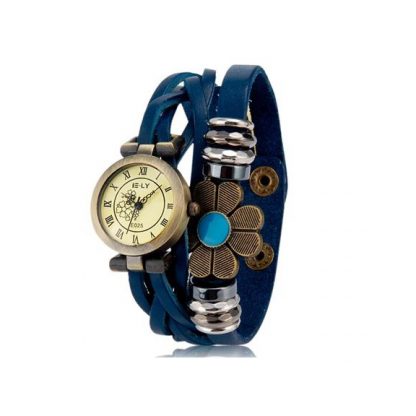 Купить E-LY часы браслет с вставкой в виде цветка