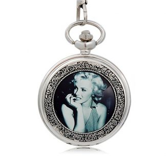 Купить Карманные часы с изображением Мерилин Монро в Москве по недорогой цене