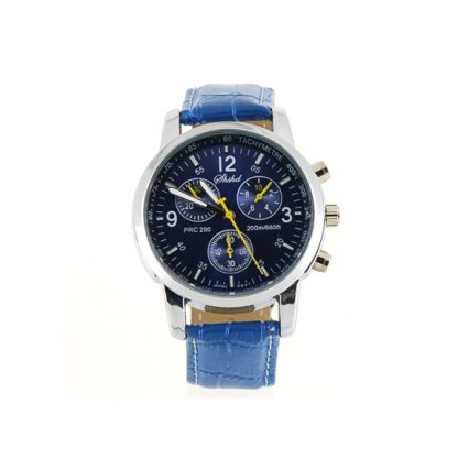 Купить Модные кварцевые часы - синие в Москве по недорогой цене