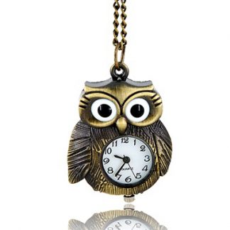 Купить Бронзовые часы в виде совы в Москве по недорогой цене