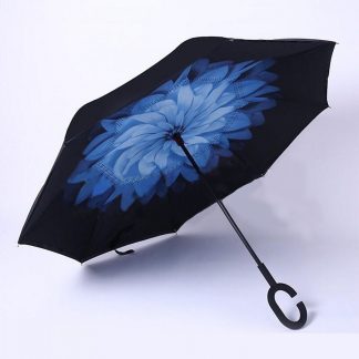 Купить Обратный ветрозащитный зонт Up-brella цветок